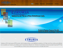 Tablet Screenshot of etruria.com.br